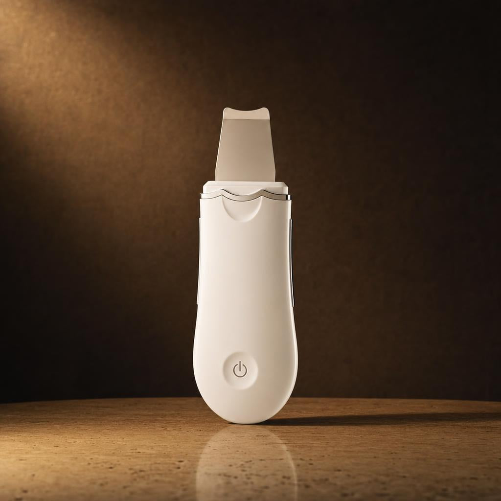 Limpiador facial ultrasónico ÉLANE en blanco · color Blanco