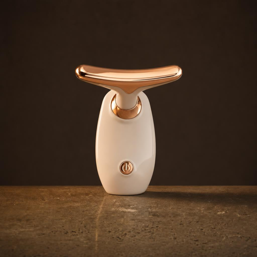 Masajeador facial vibratorio ÉLANE en platino · color Platino